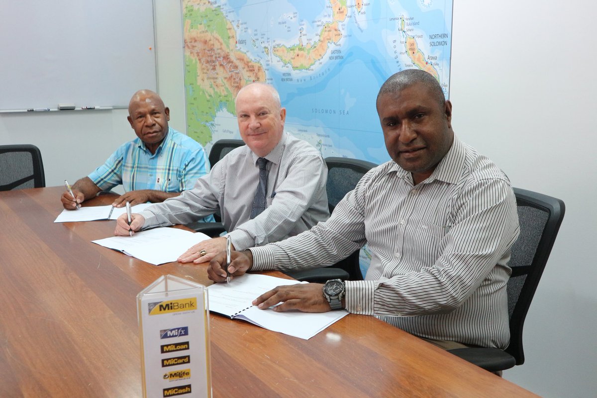 #MiBank has signed an MOU with the Binz Ice Ambra Association to provide financial services to #PNG citizens in Jiwaka Province #financialeducation #mobilemoney #DigitalFinancialServices #agentbanking