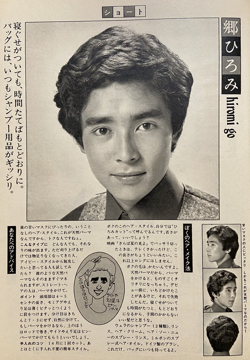 懐かしのヘアー 昭和の美しいヘアカタログ