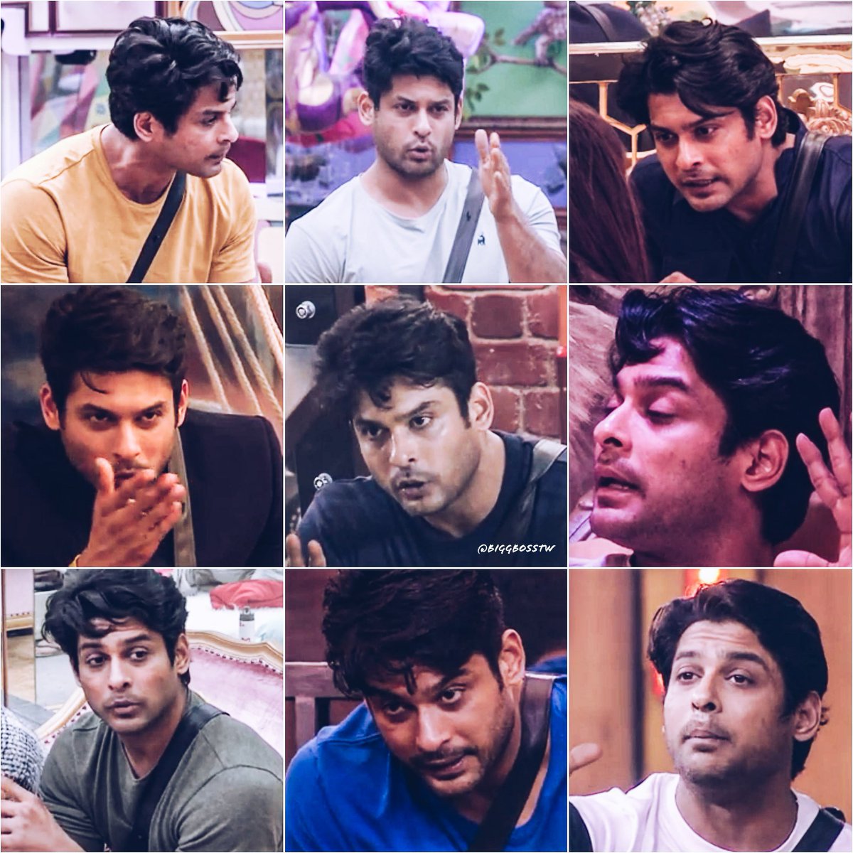 When he tries to explain things to people & they don't understand, esp if they are close like Sana or Asim, his nerves peep out.  @sidharth_shukla, you are too hot to handle. Period. #SidharthShukla