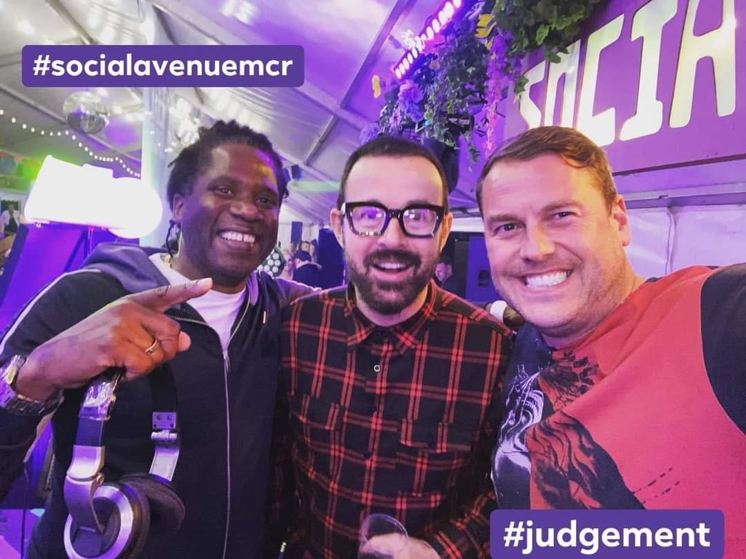 Great fun catching up with some of the Judgement family <a href="/jonathanulysses/">Jonathan Ulysses</a> and Lee John at Social Avenue presents: Judgement w/ JUDGE JULES &amp; @Kklassuk on Friday!

A big thank you to everyone who made it! ❤️🙏