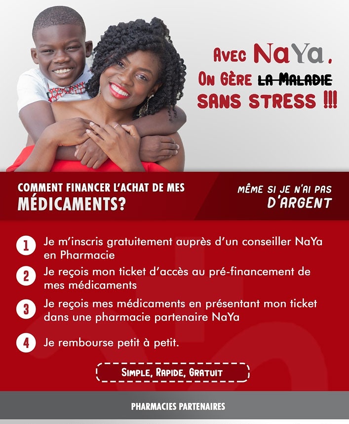 COMMENT FINANCER L'ACHAT DE MES MEDICAMENTS AVEC #nayahealthcare ?
#POESAM2020
- Prix féminin: #NayaHealth 
-1er Prix: Projet #NayaHealth 
Suivez-nous sur
Facebook :@Nayafrica
Twitter : <a href="/NaYa_Health/">NaYa</a>
Instagram: @naya_health_africa #MakingHealthCareAccessibleToAll
 #Cameroon