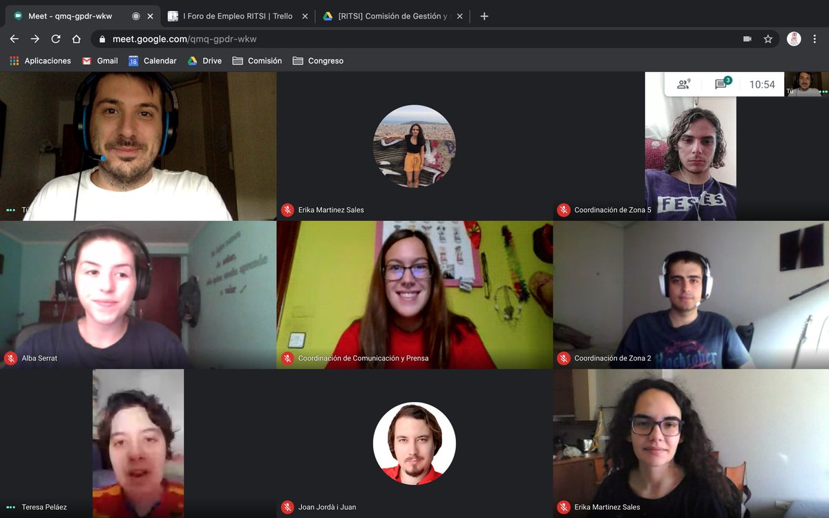 📌 Este fin de semana hemos tenido #ReuniónRITSI  x2 ‼️ 

La misión de la Comisión de Organización y Gestión del Congreso es organizar el XI #CongresoRITSI y el I #ForoEmpleoRITSI 🎟

Y la Comisión de Estudios y Profesión hizo revisión y reparto de las tareas a realizar. 📕