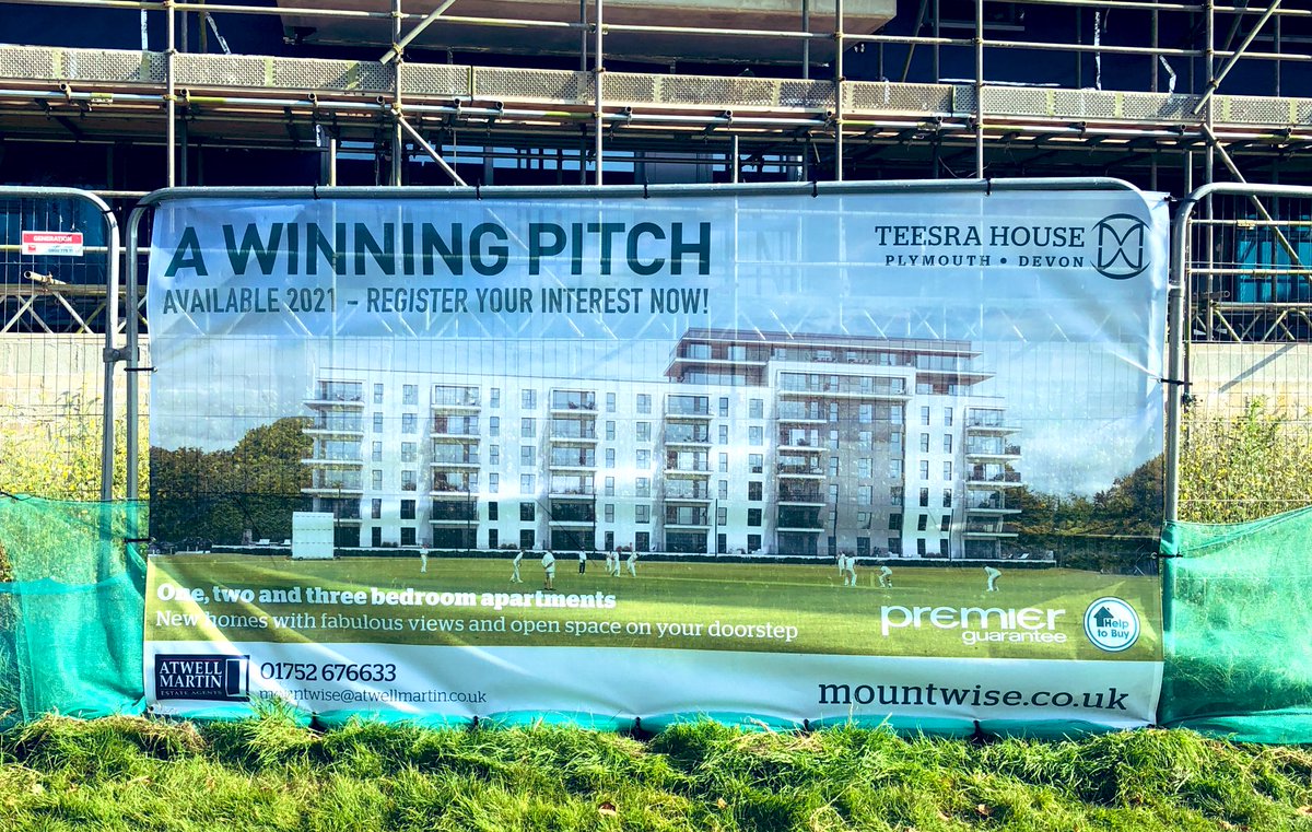 MountWise's tweet photo. We’ve installed a new banner this morning at Teesra House - register your interest now! Call 01752 676633. @MountWise @AMPlymouth #newproperty #plymouth https://t.co/YdAH0qCzEN