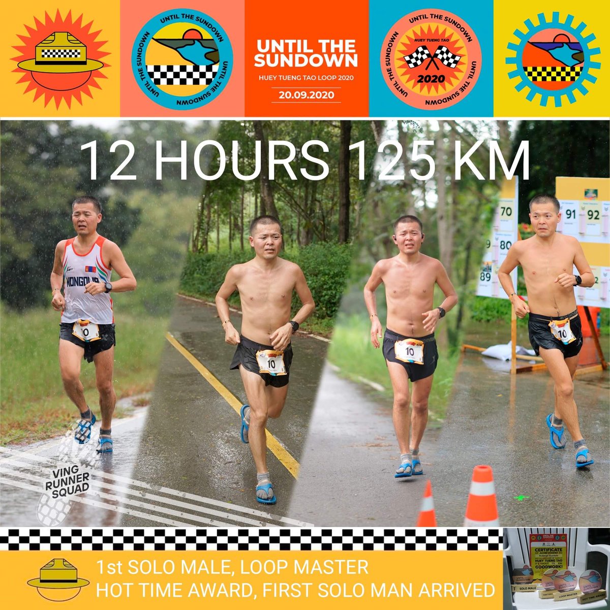 Энэ тэмцээнд оролцоход дэмжлэг үзүүлсэн Монголын үндэсний олон нийтийн радио телевиз, Manchester's Mongolian mums group , Хөх монгол принтинг ХХК, Эрхэт Монгол групп, Оргилд гүйгчид ТББ хамт олонд баярлаж талархсанаа илэрхийлье!