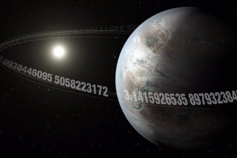 PeronaSara's tweet photo. Astronomers discover an Earth-sized “pi planet” with a 3.14-day orbit, labeled K2-315b. It is likely not habitable, as its tight orbit brings the planet close enough to its star to heat its surface up to 450 kelvins, or around 350 degrees Fahrenheit. 
https://t.co/i3g400gH3V https://t.co/UzkNLeO6kf