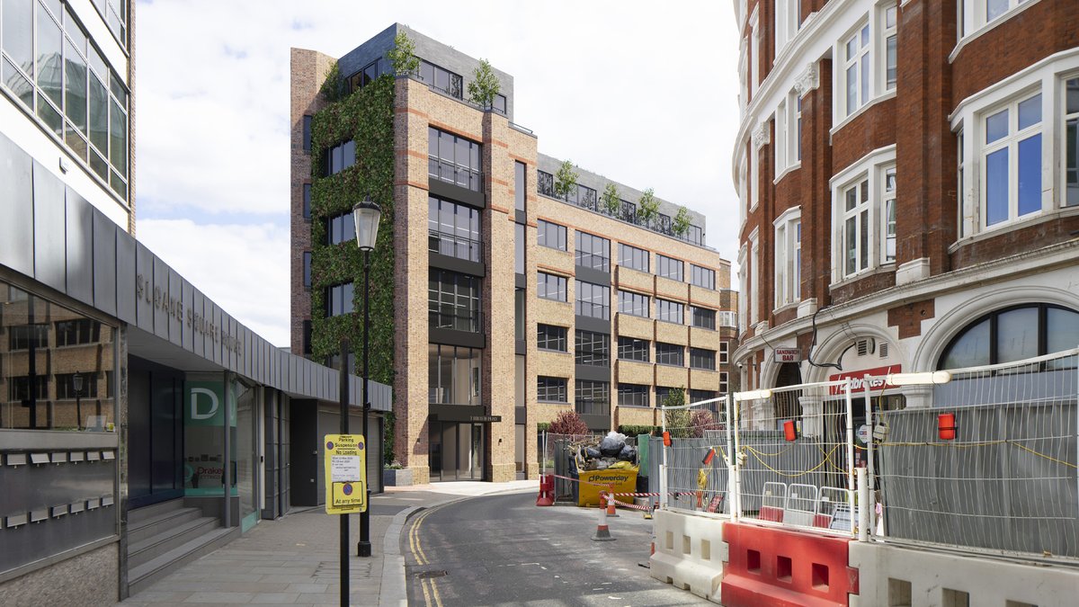 GrosvenorPropUK's tweet photo. 7 Holbein Place aims to be one of London’s most #sustainable office buildings. The development will utilise #innovative sustainable products &amp; will challenge our suppliers to use recycled materials to reduce waste. Read our case study here https://t.co/juYx0UxKFE #ActOnClimate https://t.co/YG7OsX2uO9