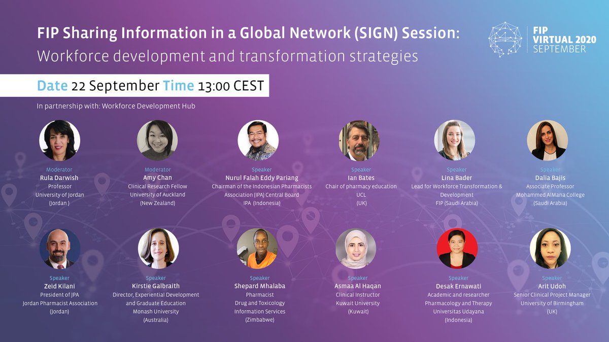 DaliaBajis's tweet photo. Excited to be launching a revised @FIP_org Global Competency Framework GbCF- Early Career Pharmacists -tomorrow during "FIP (SIGN) Session”
#FIPVirtual2020
@AsmaaPh @ShepardMhlaba @amyhychan @darwish_rula @KirstiGalbraith @DrLinaBader @FIPEduDirector
https://t.co/HOkczOIHSa https://t.co/3UHCZA4Mdl