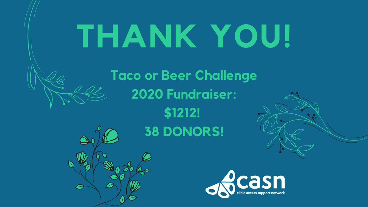 casnhtx's tweet photo. We are so grateful to our community. Your generous donations directly support our callers by funding lodging, childcare, transportation costs, and procedure funding. THANK YOU! https://t.co/UGKINwbRfs #tobc20 #fundabortionaccess https://t.co/lMlOgbjR4U