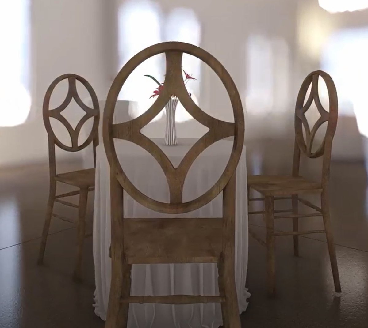 *Swoon* It's the smallest details that make the biggest impact. Our love for these chairs is knows no bounds. These Diamond back chairs are the perfect mix of contemporary and tasteful!