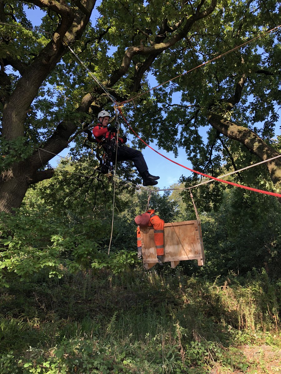@LFRS_USAR making the most of the last bit of summer with a few head scratchers for our new supervisors #roperescue #notjustfires @SM_LFRS_USAR @LancashireFRS