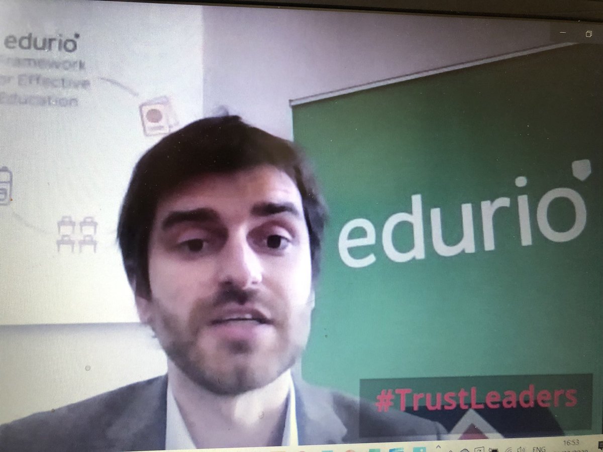 On the evening ahead of the National #TrustLeaders conference on Thursday, look out for an exclusive video preview of <a href="/eduriocom/">edurio</a>’s new research report: 

‘Lessons for School Leaders’

Essential insights for all of us from the initial months responding to COVID19. #DontMissIt