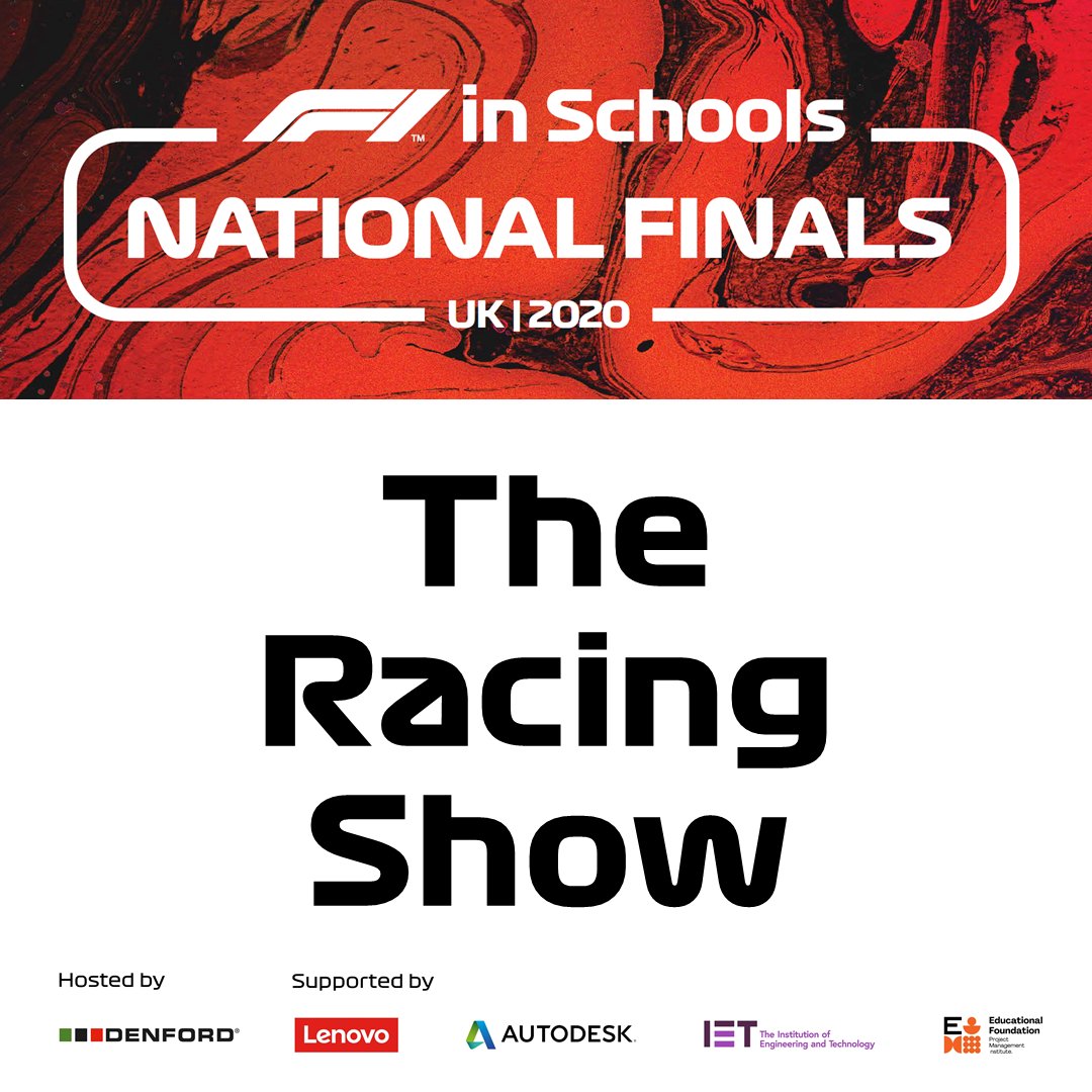 STEMRacing_UK's tweet photo. Which team will take the F1 in Schools UK 2020 crown? Catch all the action from @f1inschoolsUK Finals live on our Youtube channel on Saturday 26th Sept. The Racing Show 09:30-12:30. The Awards Show 14:30-15:15 🏆

#f1inschoolsuknf2020
#wearelenovo
#f1inschools
#denford https://t.co/4RdcSKmccM