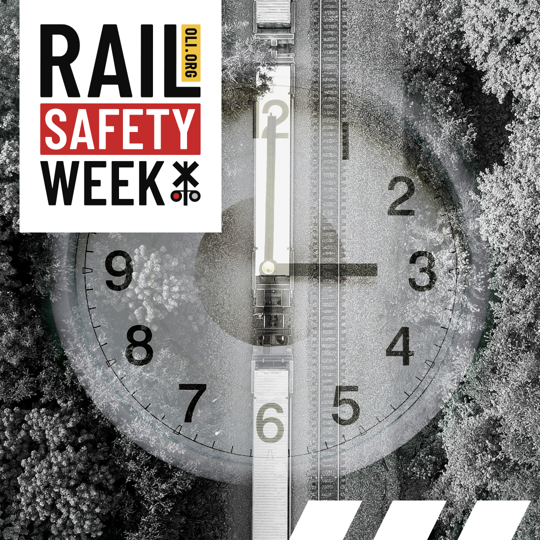 It’s #RailSafetyWeek! Did you know that every 3 hours in the U.S., a person or vehicle is hit by a train? Help us #STOPTrackTragedies – always be cautious when approaching railroad crossings.