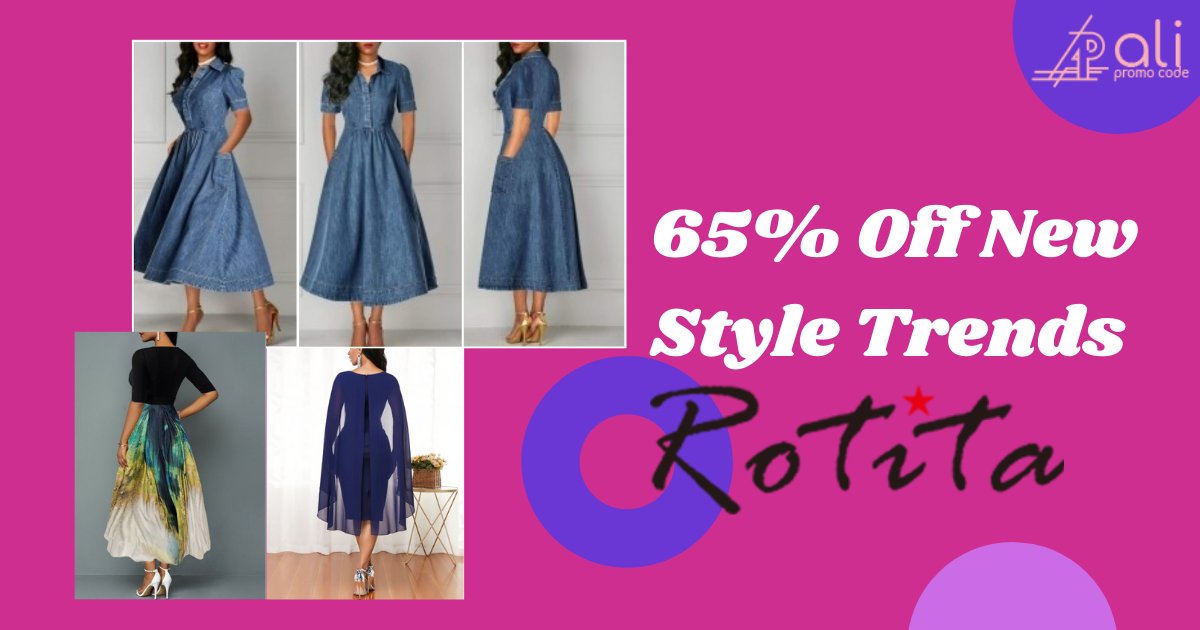 Alipromocodes's tweet image. 68% Off #Rotita #Coupons Code,  #Discount Codes &amp;amp; #Voucher 2020 at #AliPromoCodes
Grab Now
bit.ly/3cjnoTY