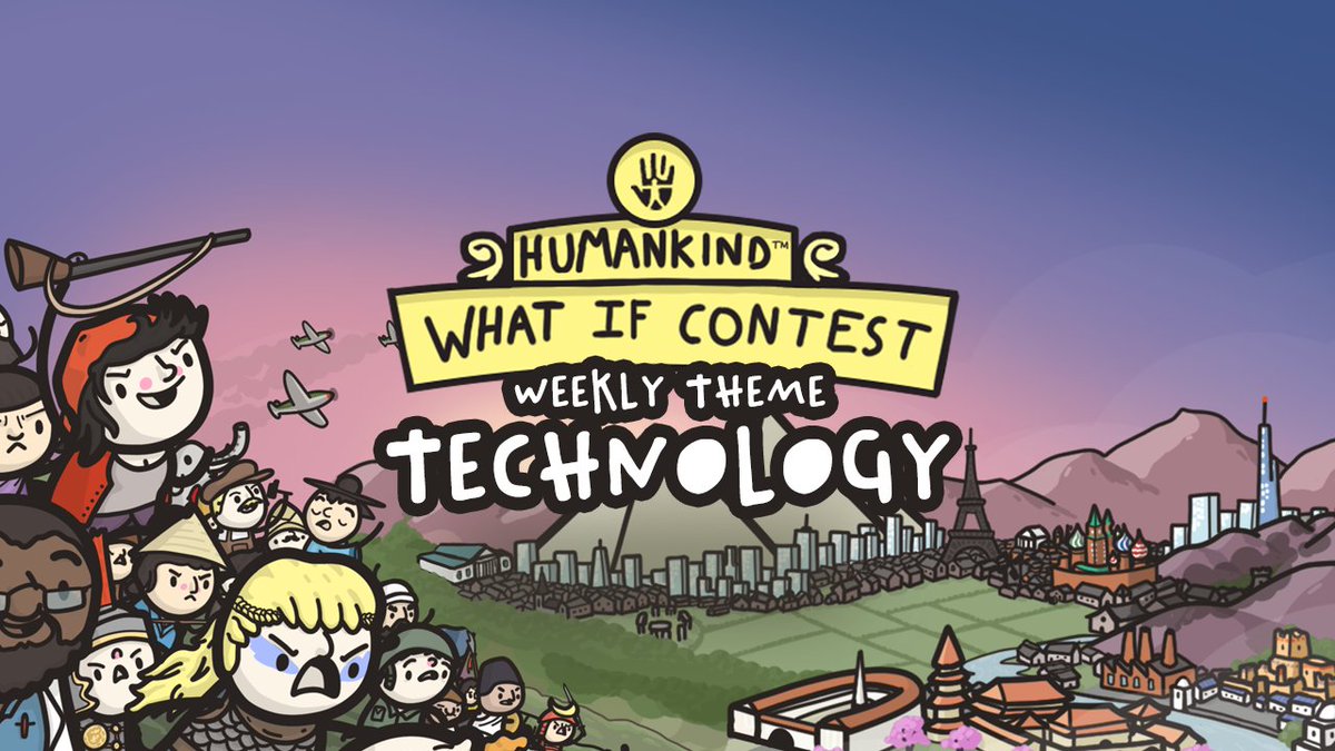 humankindgame's tweet photo. Last chance to get your #WhatIfHumankind submissions in! It's the final week, and we'll be choosing the winners tomorrow evening.
The theme is TECHNOLOGY. Let's see what you've got! 💪
Create your meme 👉 https://t.co/dKuC7pCkoZ https://t.co/DJIxKcsfr2