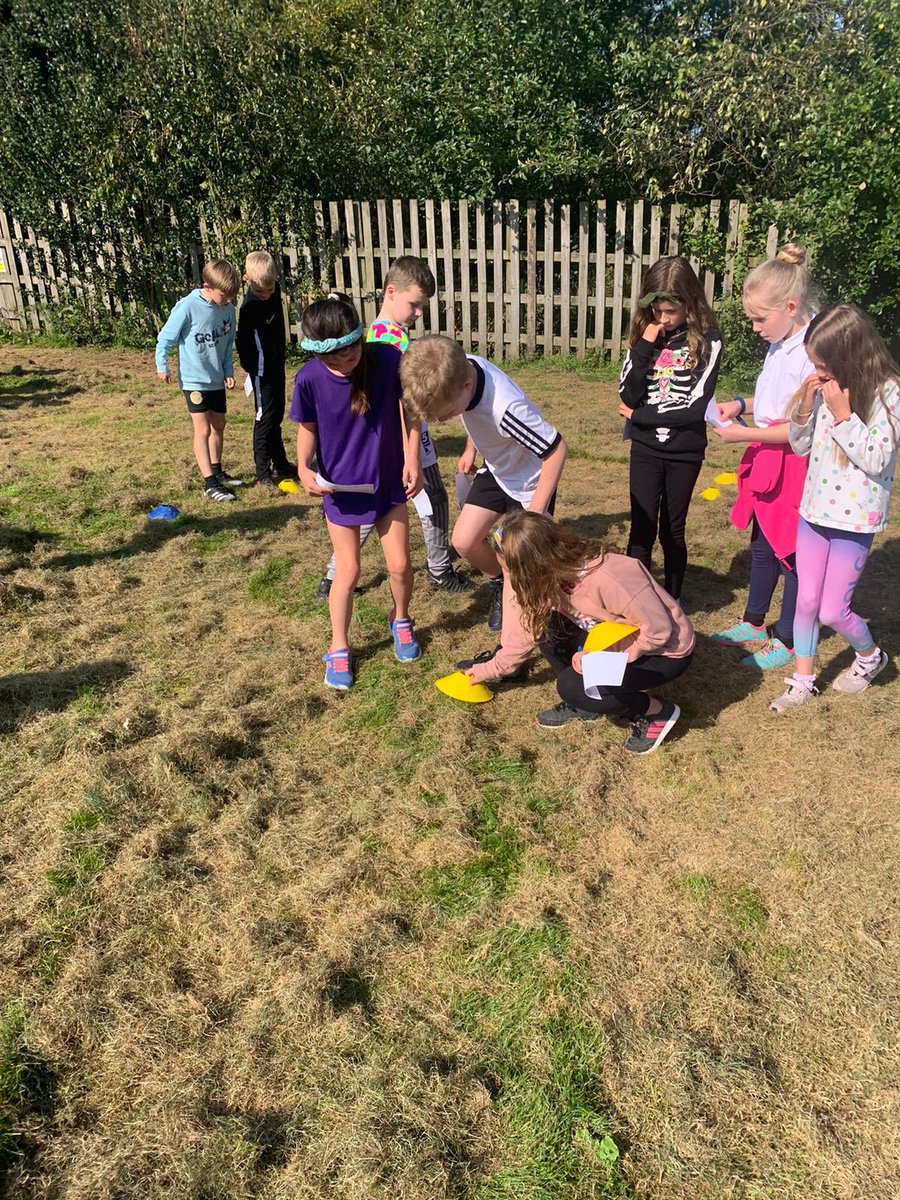 Westbrooklane's tweet photo. Class 5 enjoyed making ‘models’ of our solar system this afternoon. This included fruit model of the planets and a walking solar system on the top pitch. https://t.co/5CFfKY8zny