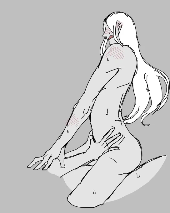 深夜はちょっとエッチな絵をあげても許される 