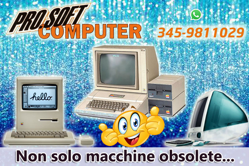 casillimassimo's tweet image. Pro.soft Computer - hardware e software:

✨Non solo macchine obsolete... ‼

👉 shop.prosoft.it

📧 info@prosoft.it - 📱345-9811029

#ProSoftComputerRimini #prodottiapple #noleggioprodottiapple #riparazioneprodottiapple