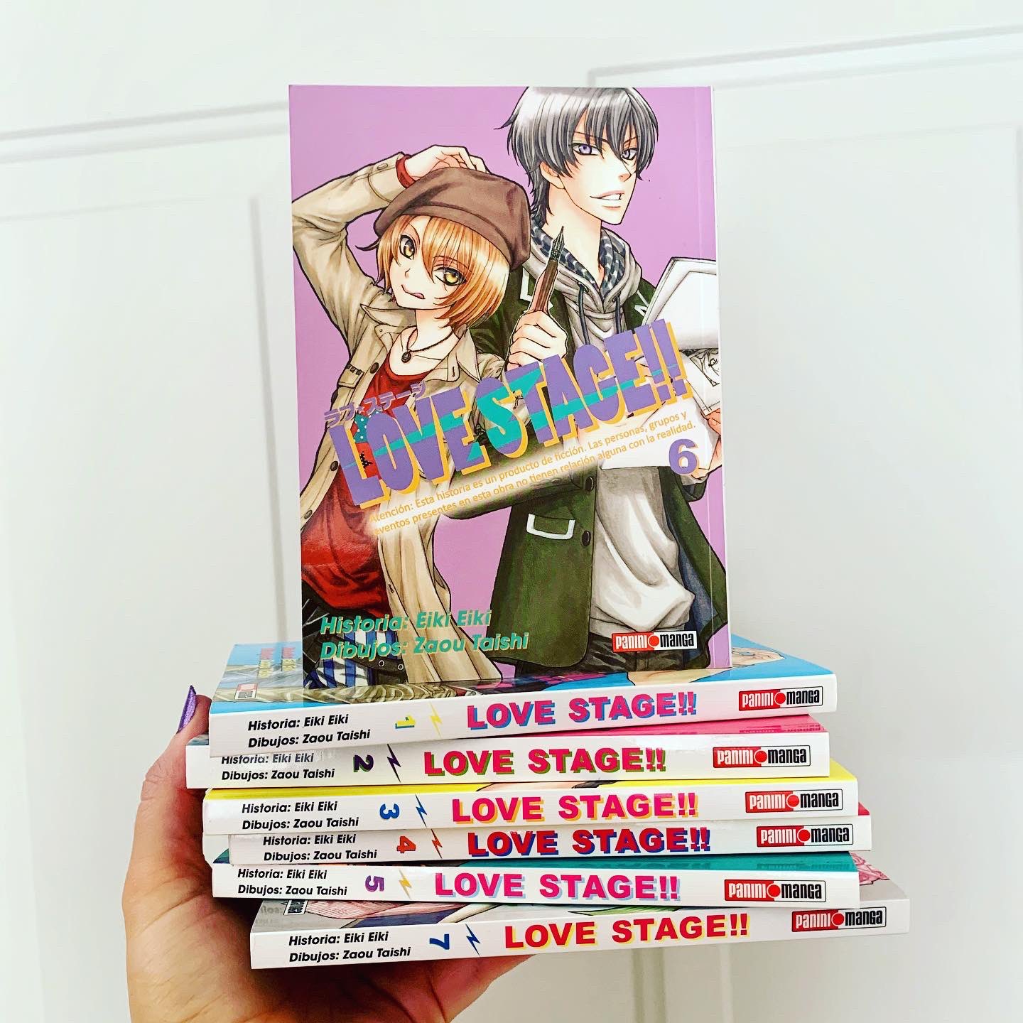 Tania Ochoa Termine Lovestage Manga Del Genero Yaoi Con Historia De Eiki Eiki Y Los Dibujos De Zaou Taishi Los Protagonistas Se Conocen En La Infancia Y En Ese