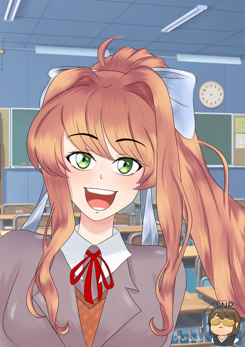 doki doki literature club twitter monika doki doki literature club twitter monika