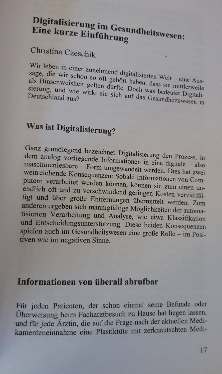Heute angekommen: Danke an Bärbel Miemietz, Ina Pidun und Team von der #MHH, und an @barbarabudrich. :) #digitalisierung #digitalhealth #shehealth