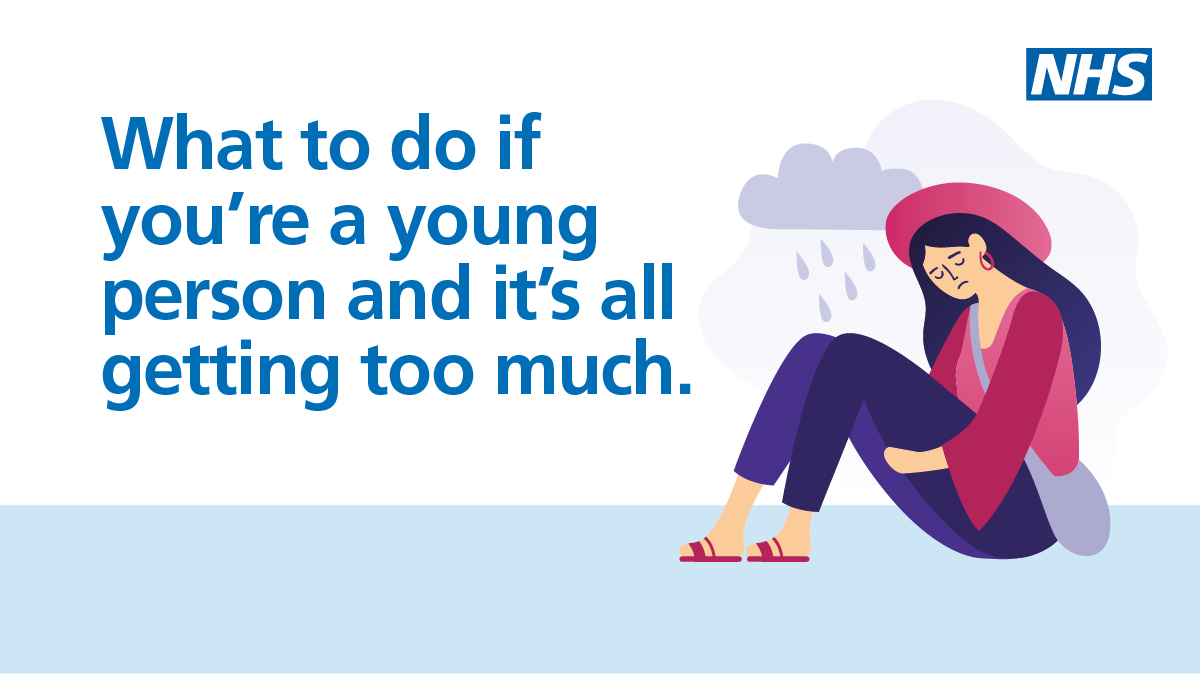 Sometimes things can seem overwhelming, and you may feel you can’t cope. If you’re a young person who feels things are getting too much — learn about the warning signs to look out for and where you can find help. england.nhs.uk/blog/what-to-d…