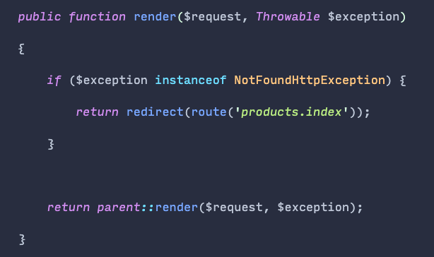 People underutilize the exception handler