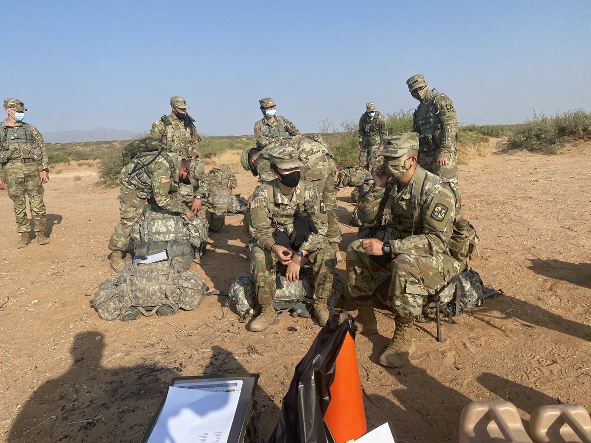 UtepROTC's tweet photo. Congratulations to all the MS4s that completed the 1st half of their advance camp this past weekend! 🎉 You all should be proud of what you accomplished these past 2 days! Let’s get ready for the 2nd half next month. We’re halfway there! Picks Up! ⛏💪🏽 https://t.co/IN58UzU6BV