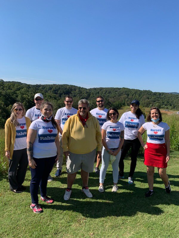⁦GA Nurses happy to be out in support of GA legislators at the Speaker’s Golf Event who supported improved access to care &amp; removing barriers to APRN practice. Here with ⁦<a href="/alanpowell/">Alan Powell on Ga</a>⁩ SB 321 one of our biggest champions!