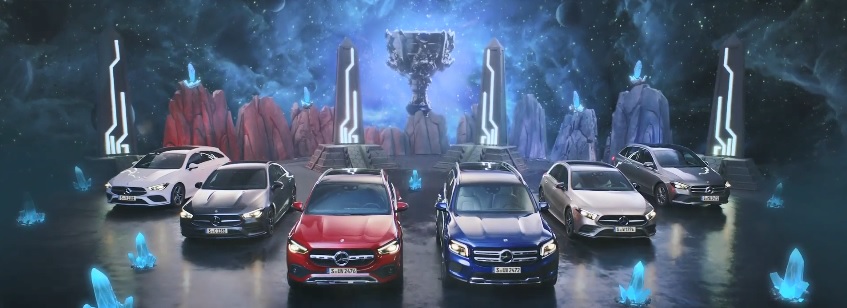 Riot Games e Mercedes