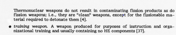 With all the furor over an "enhanced radiation weapon," it's interesting there was NO public controversy over a parallel DOD effort to develop the neutron bomb's 3rd-generation counterpart - a "suppressed radiation weapon"  - i.e., a nuclear "blast bomb" w/o the radiation16/