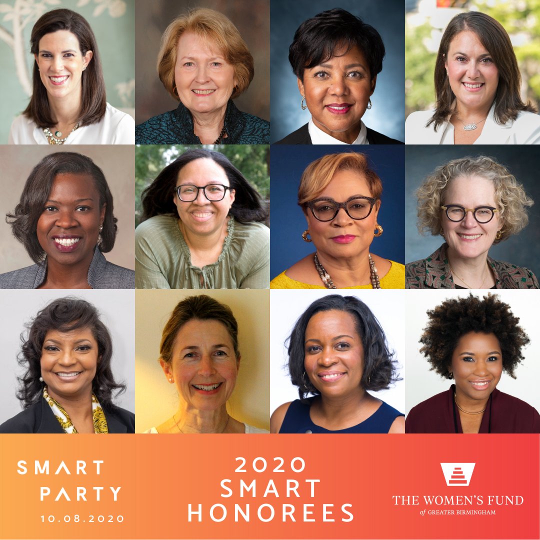 DrStarks2U's tweet photo. I am proud to be a #SmartPartyBham honoree with this group of accomplished women. Join me in building a better Alabama by investing in equitable opportunities for women! Get your ticket to The Women's Fund Smart Party on October 8 and donate here:
https://t.co/NHft8XJauK https://t.co/9NEAe07vUK