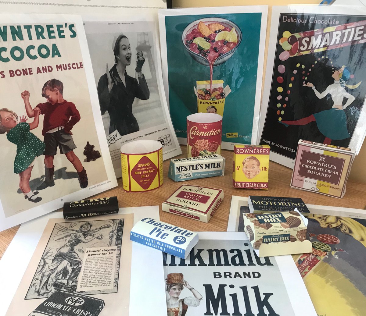 NphWard's tweet photo. To mark #WorldAlzheimersDay we spent the afternoon reminiscing about all things food using a great nostalgia pack from @Nestle https://t.co/UG5fDqGWr8