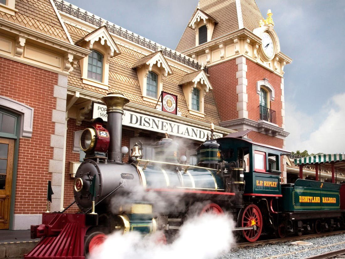 If Main Street USA is Walt’s childhood, and he later took the train (Main Street Train Station) to Los Angeles in the 1920s. It’s poetic storytelling and a thematic bridge connecting both parks. Explaining why this is all sitting in the former DL parking lot.