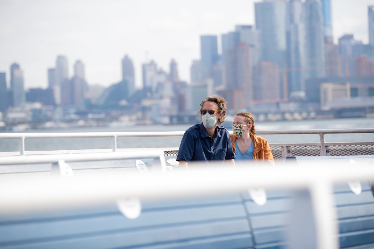 At 12th Avenue on the Hudson River, they boarded a ferry, as the original Lincoln Highway travelers did — the Lincoln Tunnel didn’t open until 1937.Across the river, they can see the main drag through Jersey City, one of America’s most diverse cities  http://trib.al/zTfegR1 