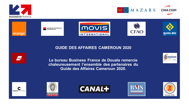 FRauCameroun's tweet photo. Le bureau @BF_Cameroun de #Douala vous présente le Guide des Affaires Cameroun 2020 ! Ce guide est destiné à toute entreprise 🇫🇷 ou entrepreneur souhaitant aborder le marché camerounais. 

Disponible via la gamme Guide des Affaires de @businessfrance ➡️https://t.co/YC7c7TaLHt https://t.co/ia8tMygrn1