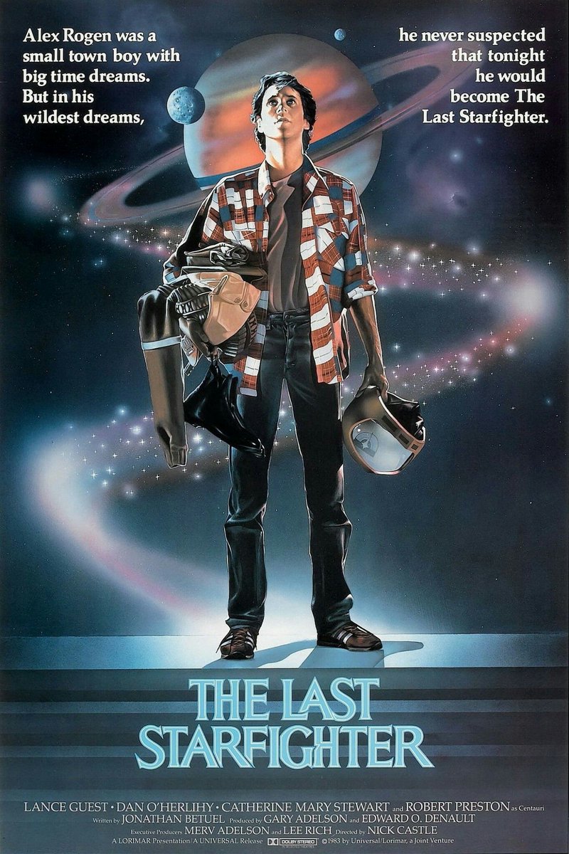 I showed them many times.Ron Cobb worked a lot on The Last Starfighter (1984), from concept art to storyboards.