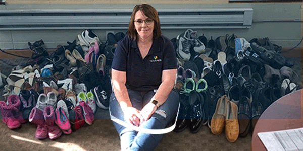 Novaresteam's tweet photo. [CSR] The 2 Novares manufacturing plants in Walworth, USA, have collected shoes donated by employees for the Soles 4 Souls charity. 

Novares supports actions by employees that contribute to its overall Corporate Social Responsibility goals.

Congratulations!

#NovaresTeam https://t.co/6mlMFdeNx4