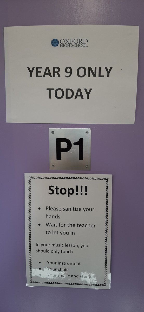 Lovely to welcome back our VMTs and girls into Music School today.  Really great to hear the sound of music making reverberating around the place. We are COVID ready with screens, sanitizer, masks etc but most of all with an enthusiasm to keep the music playing...