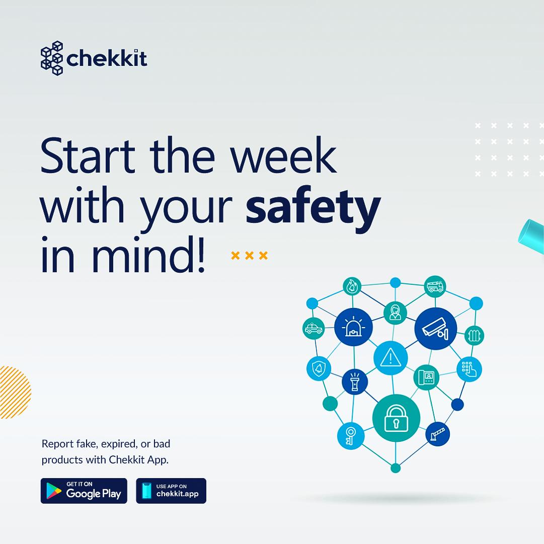 Chekkitapp's tweet image. After shopping over the weekend, you have two choices. Throw away that fake product or, report using Chekkit App making sure something can be done about it. The choice is yours.

Click chekkit.app to use it sharp sharp!

#ChekkitApp #AlwaysChekkit #ScanToVerify #R...