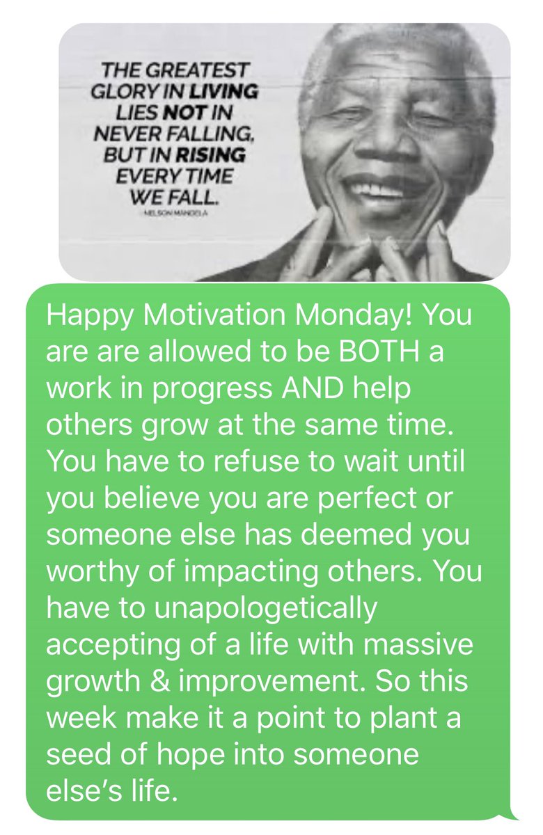 #MotivationMonday