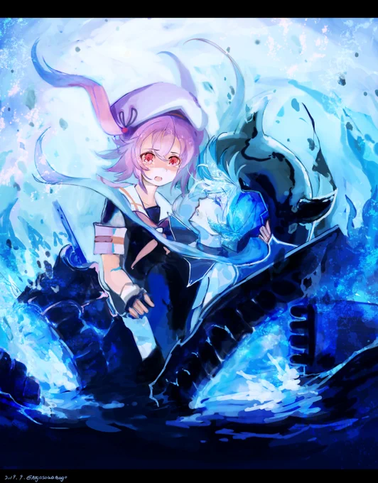 明るい絵じゃないけど気に入ってる春雨ちゃん…!
#春雨進水日 #艦これ 