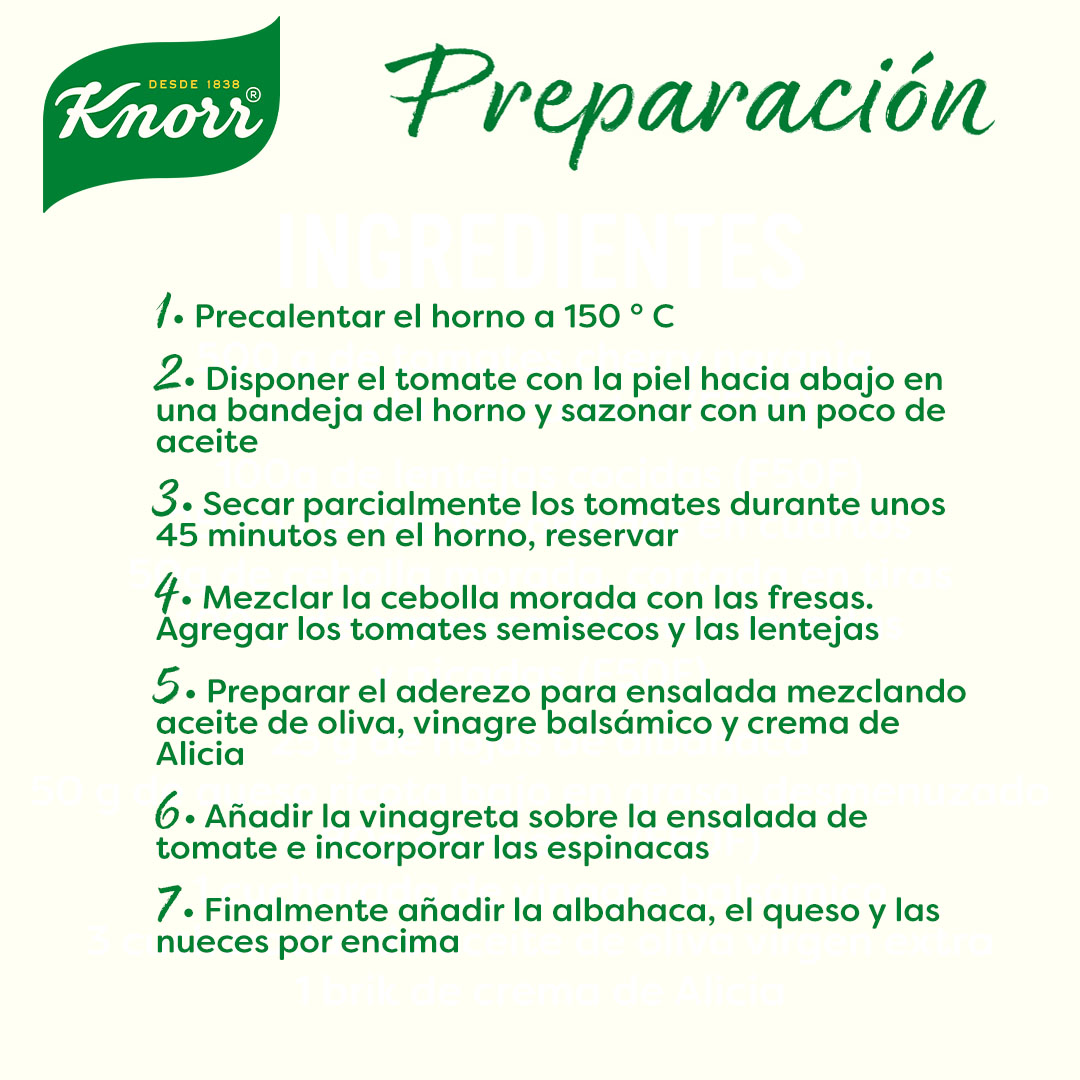 ENSALADA DE ESPINACAS Y FRESAS CON RICOTTA. Te presentamos un plato muuuy ligero🥬 con un toque refrescante🍓 y cremoso🧀 que te ayudará a afrontar este mes de #septiembre de la manera más saludable. ¿Te animas a prepararlo?

#pasiónporlasverduras #verduras #healthyfood #food