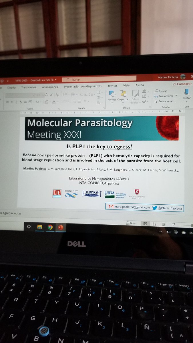 Almost ready for presenting my work at #mpm2020 (Tuesday at 2 pm, Session 7A: Egress to Invasion)
#WomenInParasitology

And also looking forward to hearing great talks on many different parasites throughout the week! 👩‍🔬