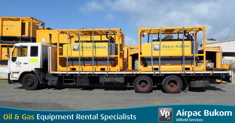 AirpacRentals's tweet photo. Our small footprint 370 cfm (175 psi) rigsafe air compressors being loaded out of Perth for a blasting and coatings application on a platform offshore Western Australia. Visit our website for equipment technical specification: https://t.co/iOKb6Z9vUs 
#oilandgas #rental https://t.co/pfyJWHDLuk