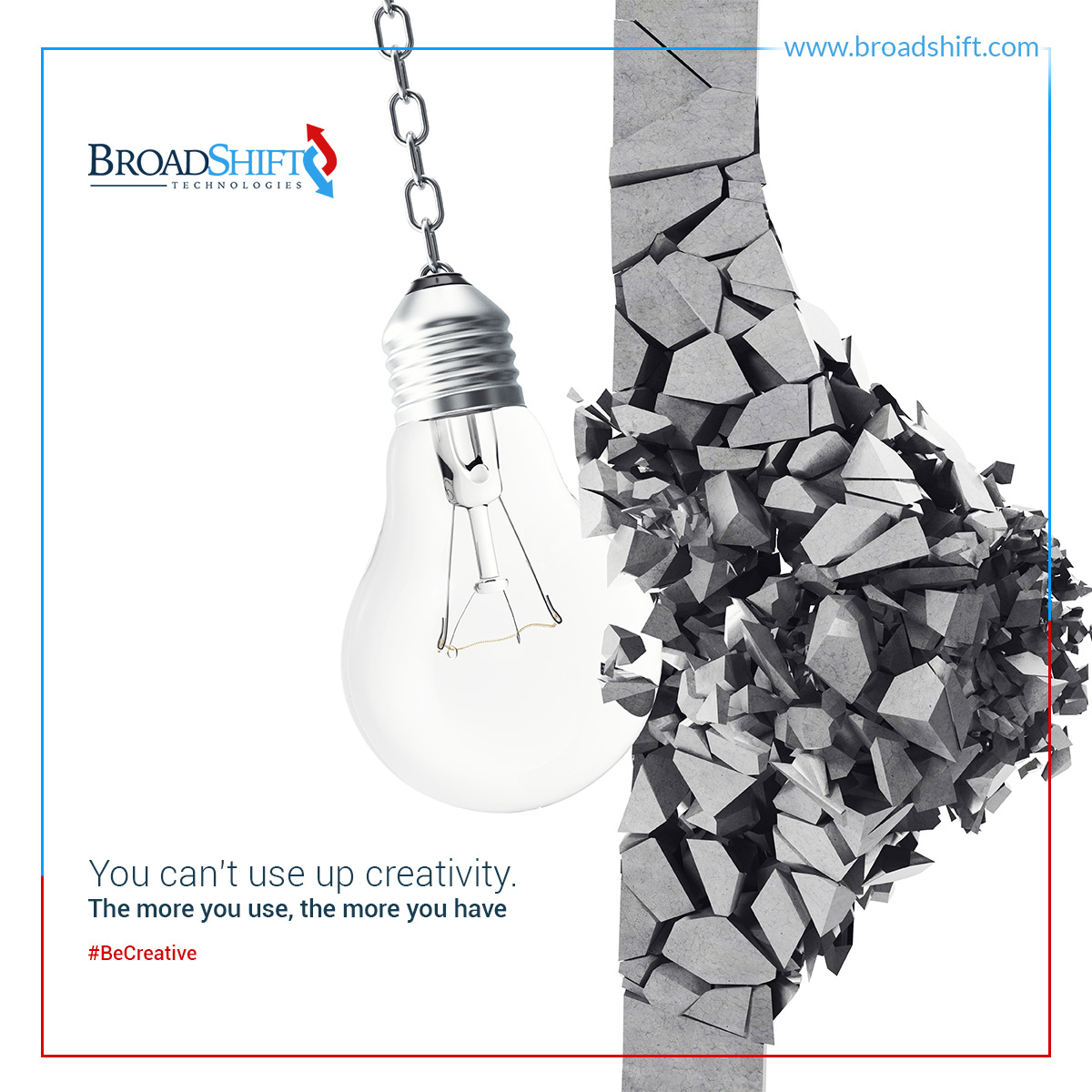 broadshift's tweet photo. Creativity never ends. Motivation Monday.

#broadshift #webdesign #webdevelopers #developers #app #hostpark #broadshift #webhosting #apps #SEO #codingisfun #programming #MondayMotivation #mondaythoughts #MondayMood #MotivationMonday https://t.co/W4gOSas2oL