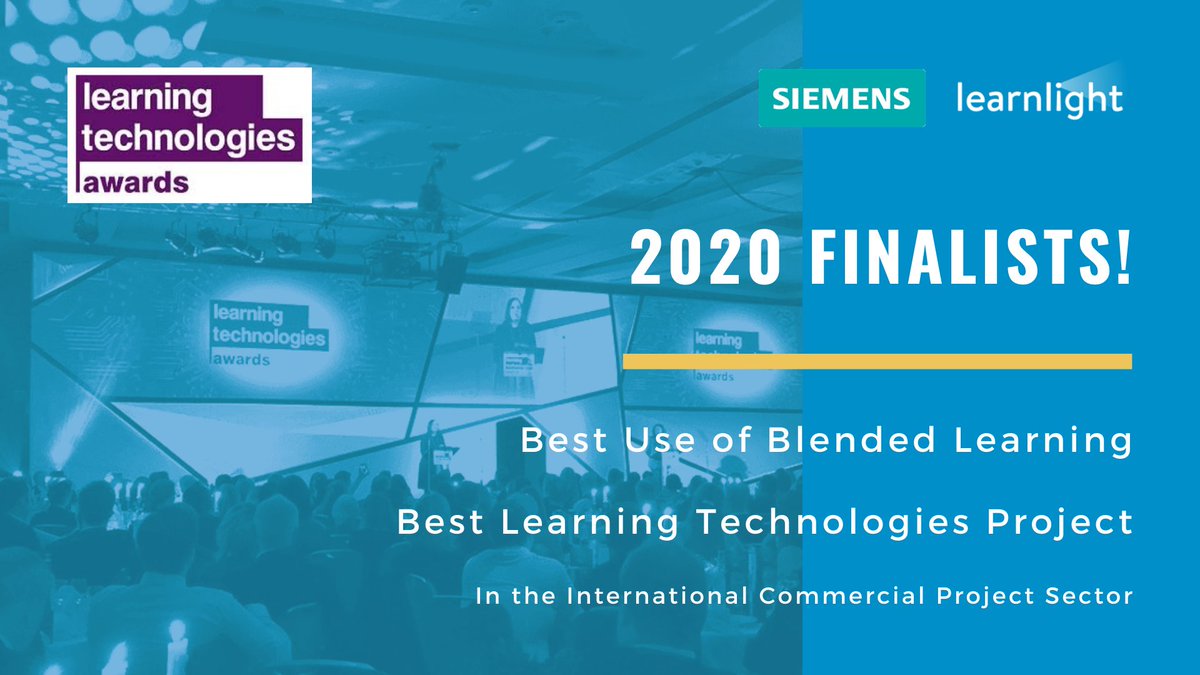 learnlight's tweet image. We are excited to share that Learnlight has been nominated along with our partner Siemens, for not one but two Learning Technologies Awards this year! 

Find out more about the categories, here learningtechnologies.co.uk/enter-an-award…

#edtech #learningtechnologiesawards #digitaltransformation