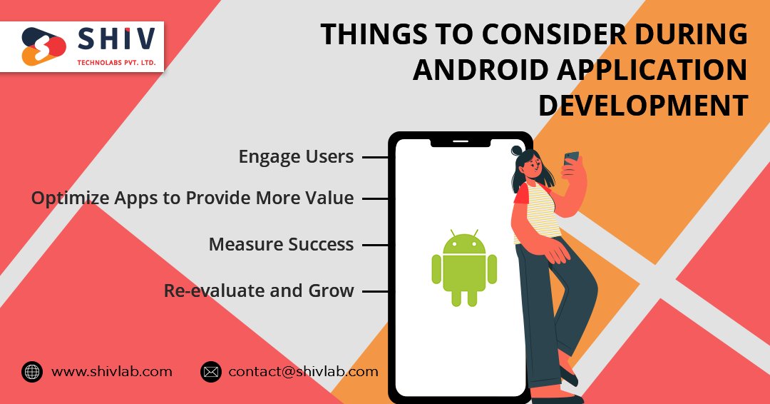 Things to Consider During Android Application Development
#androiddeveloper #androiddevelopment #androiddev #androidapps #androidappdevelopment #androidappdevelopmentcompany #androidapplication #itcompany #knightcoders #shivtechnolabs
