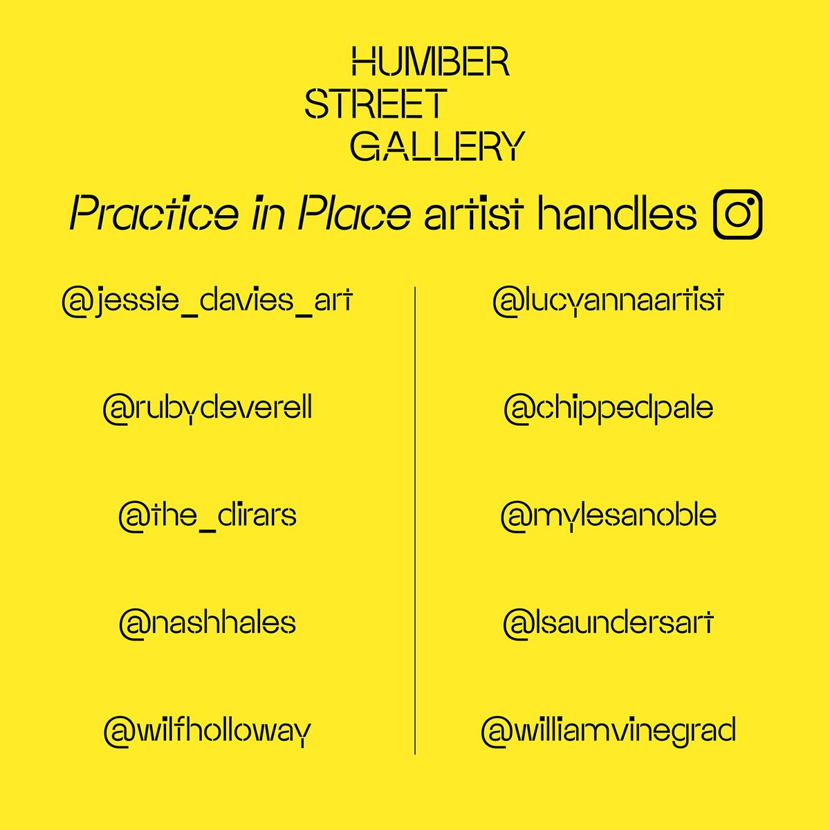 humberstgallery's tweet photo. @ace_thenorth @AbsCultured Thank you for sharing! πππ
You can find all of the #PracticeInPlace artists over on Instagram: https://t.co/flSPu9p3cW