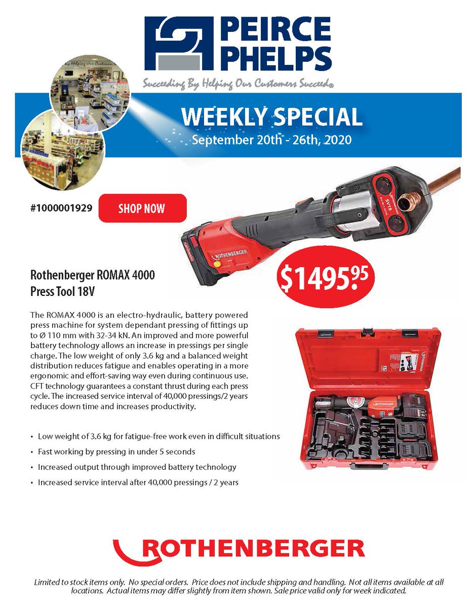 PeircePhelps's tweet photo. This Week's Special and Featured Item. Login to your https://t.co/yDiskw05cO account to get these prices. #peircephelps #weeklyspecial #featureditem https://t.co/uvPMtvzJ9o